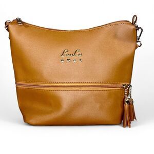 Loulu Beige Tote Bag NWOT Converts to Crossbody Bag Strap Included
